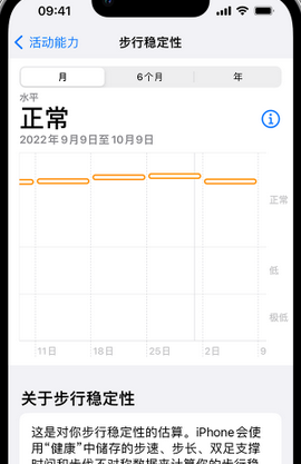 龙游iPhone手机维修如何在iPhone开启'步行稳定性通知'