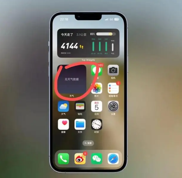 龙游苹果手机维修分享:iOS16主屏幕天气小组件无法正常工作怎么办？ 