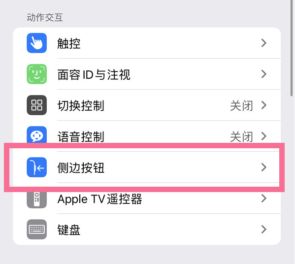 龙游苹果14维修店分享iPhone14 Plus侧键双击下载功能关闭方法 