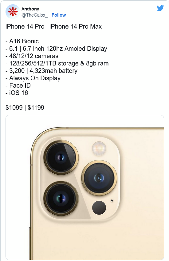 龙游苹果14维修分享iPhone 14全系涨价 