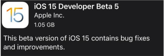 龙游苹果手机维修分享如何升级到iOS15.0 beta5 